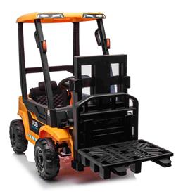 JCB el Gaffeltruck för barn 12V med 2,4G fjärrkontroll-7