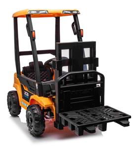 JCB el Gaffeltruck för barn 12V med 2,4G fjärrkontroll-7