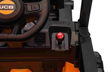 JCB el Gaffeltruck för barn 12V med 2,4G fjärrkontroll och Litium-10