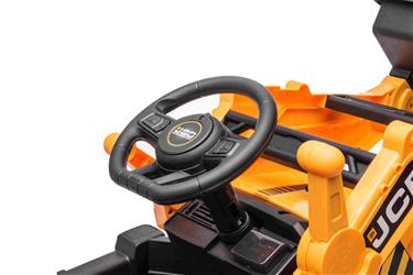 JCB EL Traktor med frontskopa för barn 12V med 2,4G fjärrkontroll-11