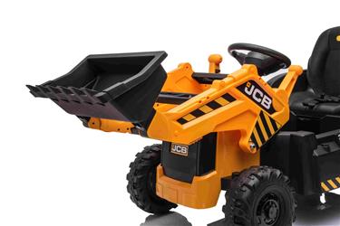 JCB EL Traktor med frontskopa för barn 12V med 2,4G fjärrkontroll-12