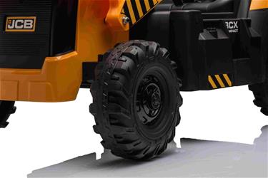 JCB EL Traktor med frontskopa för barn 12V med 2,4G fjärrkontroll-7