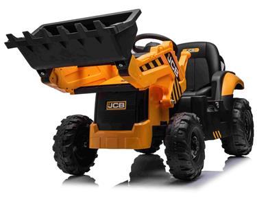 JCB EL Traktor med frontskopa för barn 12V med 2,4G fjärrkontroll-6