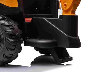 JCB El Traktor med frontskopa + grävmaskin för barn 12V med 2,4G-remote-11
