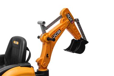 JCB El Traktor med frontskopa + grävmaskin för barn 12V med 2,4G-remote-16