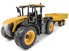 JCB Fastrac 4220 fjärrstyrd traktor med trailer 1:16 2,4G