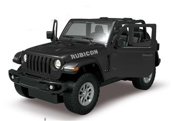 Jeep Wrangler JL RC Bil 1:14, 2.4G-7