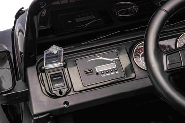 Jeep Wrangler Rubicon Elbil för barn 21,6V med lädersäte, gummihjul-10