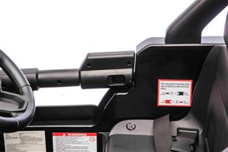 Jeep Wrangler Rubicon Elbil för barn 21,6V med lädersäte, gummihjul-7