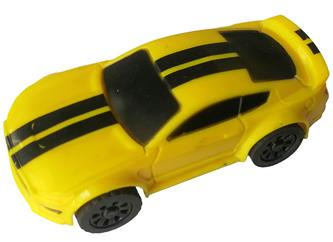JJ Slot Bil 1:64, gul – Fast Race