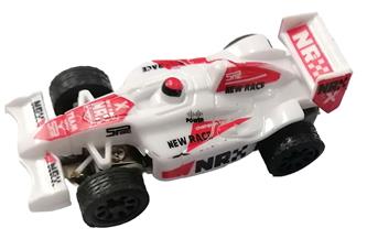 JJ Slot Bil 1:64, vit – Fast Race