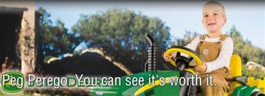  John Deere Ground Force EL Traktor med trailer 12V-7