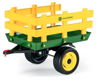 John Deere Stake-Side Trailer för John Deere eltraktorer