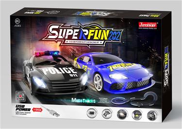 Joysway SuperFun 202 Racerbana 406 cm 1:43, USB-2