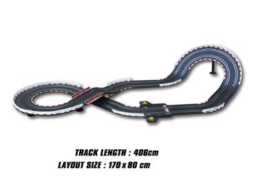 Joysway SuperFun 202 Racerbana 406 cm 1:43, USB-3