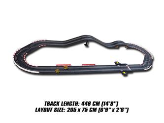 Joysway SuperFun 204 Racerbana 446 cm 1:43, USB-3