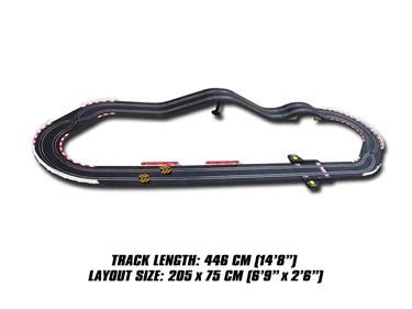 Joysway SuperFun 204 Racerbana 446 cm 1:43, USB-3
