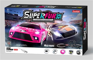 Joysway SuperFun 301 Racerbana 534 cm 1:43, USB-2