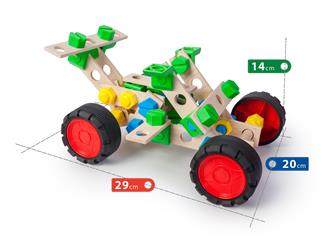 Junior Träbyggsats 3-i-1 Buggy-2