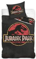 Jurassic Park Dino Påslakanset 150 x 210 cm - 100 procent bomull