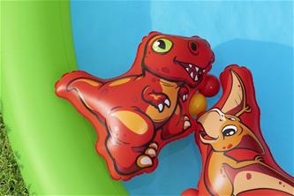 Jurassic Splash vattenlekcenter och pool 241 x 140 x 137 cm-4