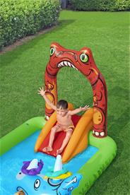 Jurassic Splash vattenlekcenter och pool 241 x 140 x 137 cm-5