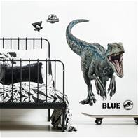 Jurassic World 2 BLUE VELOCIRAPTOR Gigant Wallsticker