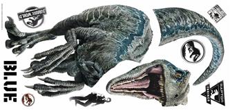 Jurassic World 2 BLUE VELOCIRAPTOR Gigant Wallsticker-4