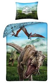Jurassic World-sängkläder 2-i-1-design – 100 procent bomull