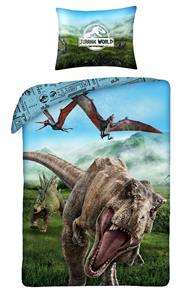 Jurassic World-sängkläder 2-i-1-design – 100 procent bomull