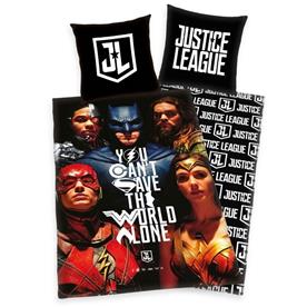 Justice League-sängkläder – 100 procent bomull