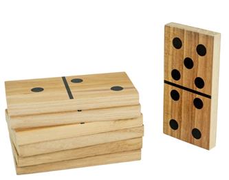 Kämpa Domino XL Trädgårdsspel i trä-2