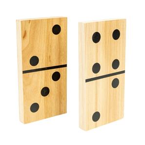 Kämpa Domino XL Trädgårdsspel i trä-3