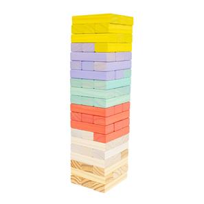 Kämpa Jenga  i trä