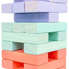 Kämpa Jenga  i trä-12
