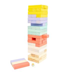 Kämpa Jenga  i trä-3