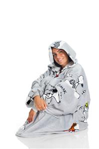 KANGURONE SNOOPY Hoodie Pläd för vuxna-2