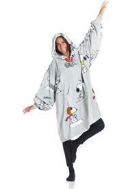 KANGURONE SNOOPY Hoodie Pläd för vuxna-7