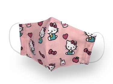 KANGURU Tyg Munskydd till vuxna, Modell Hello Kitty (2 st.)-2