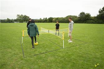 Kickmaster Fotbollstennis set, upp till 4 spelare-11