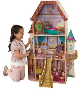 KidKraft Disney Prinsessa Belle Dockhus m/möbler