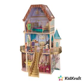 KidKraft Disney Prinsessa Belle Dockhus m/möbler-2