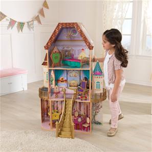 KidKraft Disney Prinsessa Belle Dockhus m/möbler-3