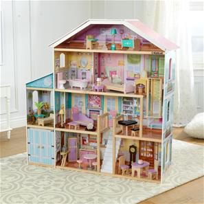 KidKraft Grand View Mansion Dockhus m/möbler-3