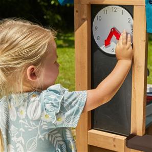 KidKraft Lakeside Bungalow Lekstuga i trä för utomhusbruk-7