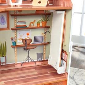 KidKraft Marlow Trä Dockhus m/möbler-7