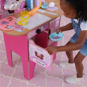 Kidkraft Minnie Mouse Bageri & Café Lekkök i Trä -10