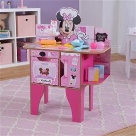 Kidkraft Minnie Mouse Bageri & Café Lekkök i Trä -2