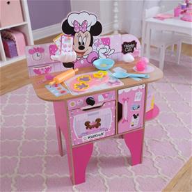 Kidkraft Minnie Mouse Bageri & Café Lekkök i Trä -4