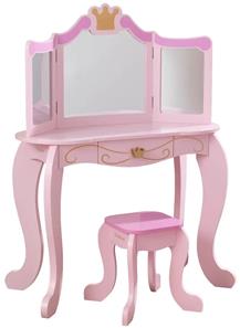 Kidkraft Prinsess Sminkbord och pall